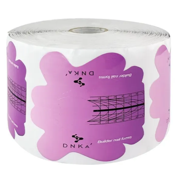 MOLDES PARA EXTENSÓN UÑAS SHORT DNKa ROLLO 500 UNDS
