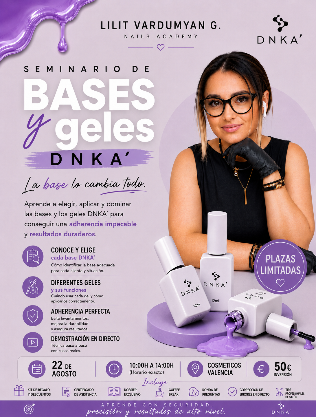 Seminario Refuerzo y Gel💅 22 Agosto
