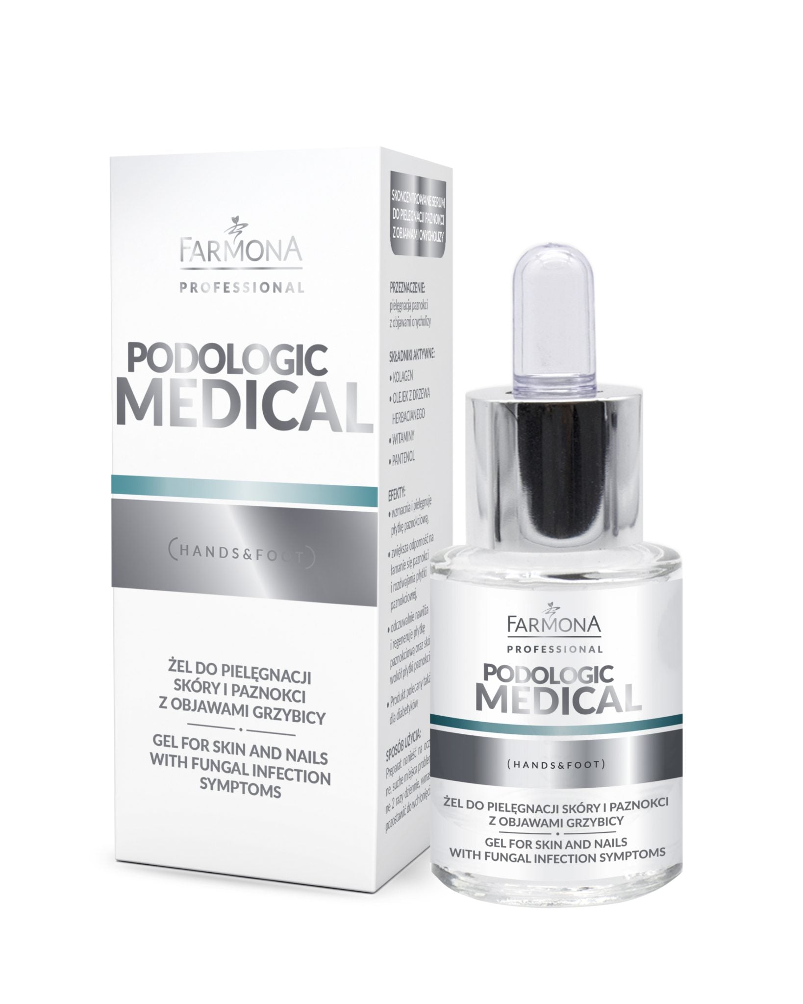 Gel para la piel y uñas con infección fúngica Farmona Podologic Medical