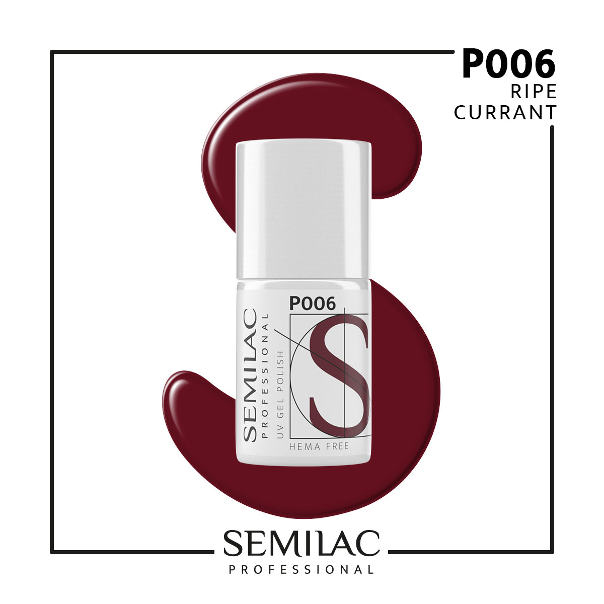 P006 Semilac Professional Ripe Currant 7ml