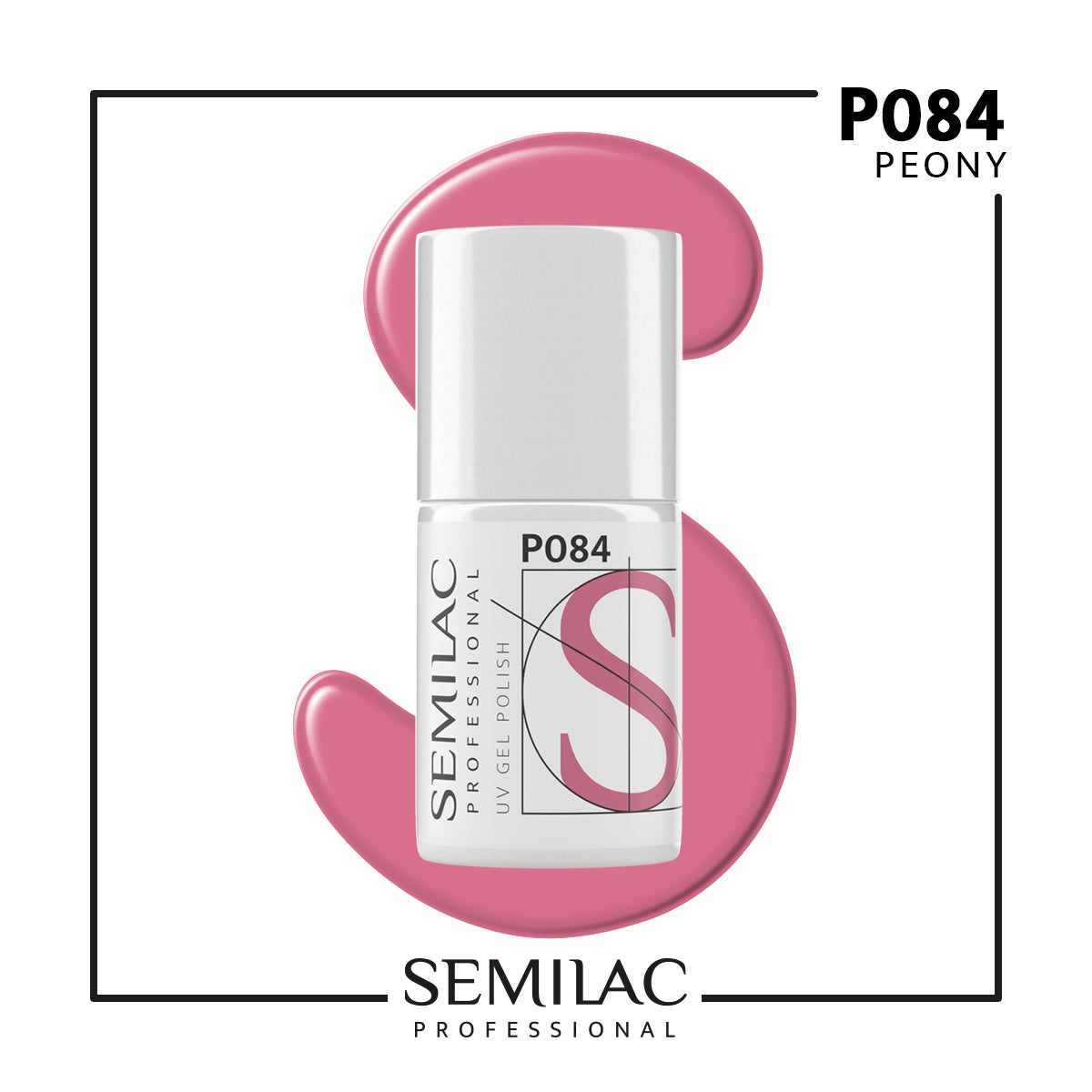 P084 Semilac Professional Peony 7 ml