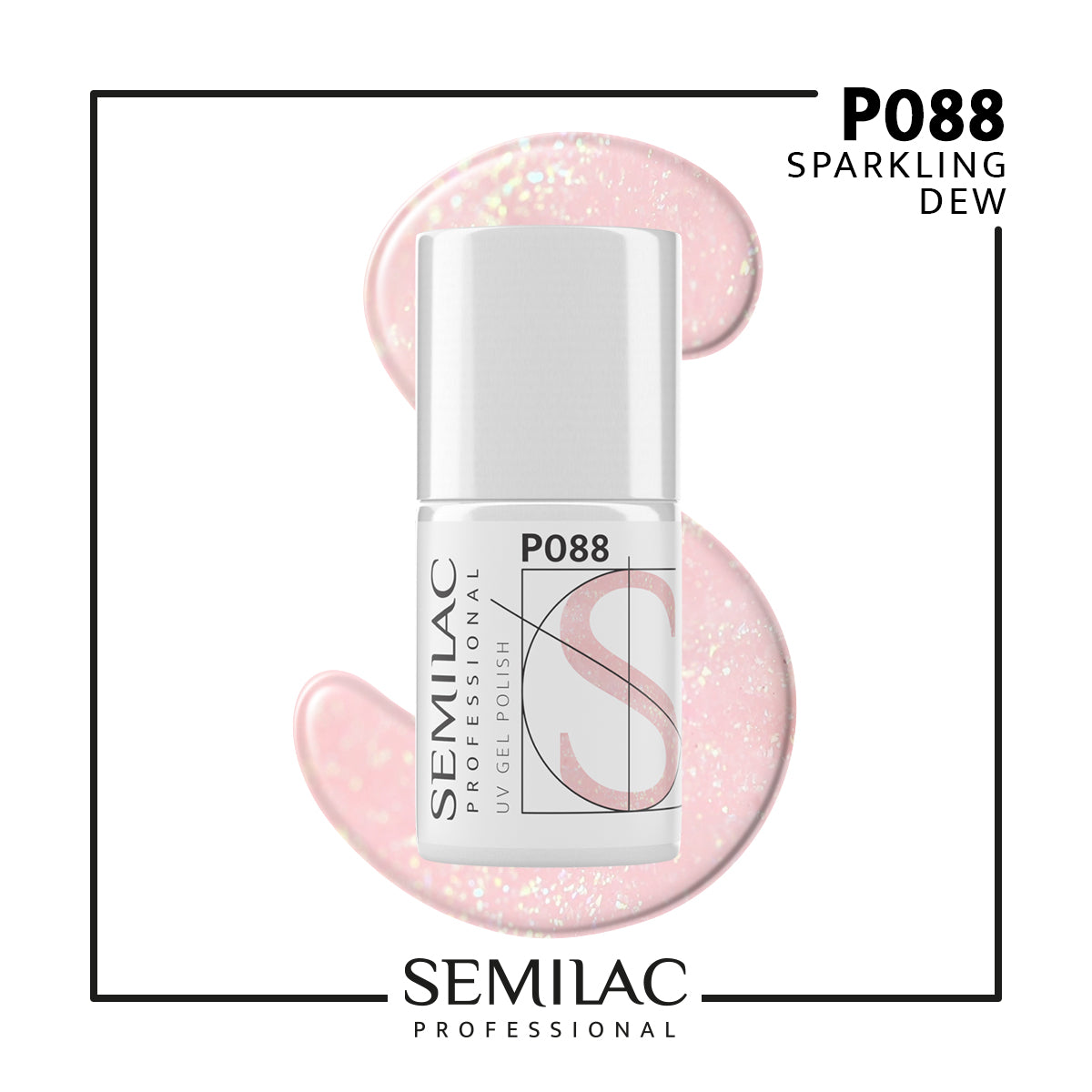 P088 Semilac Professional Sparkling Dew 7 ml