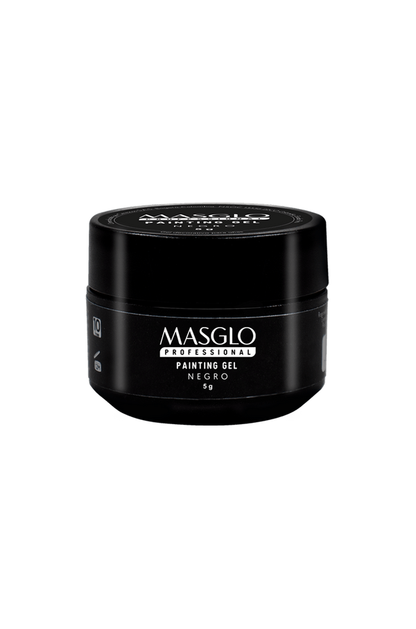 GEL POLISH PAINTING NEGRO MASGLO  5GR