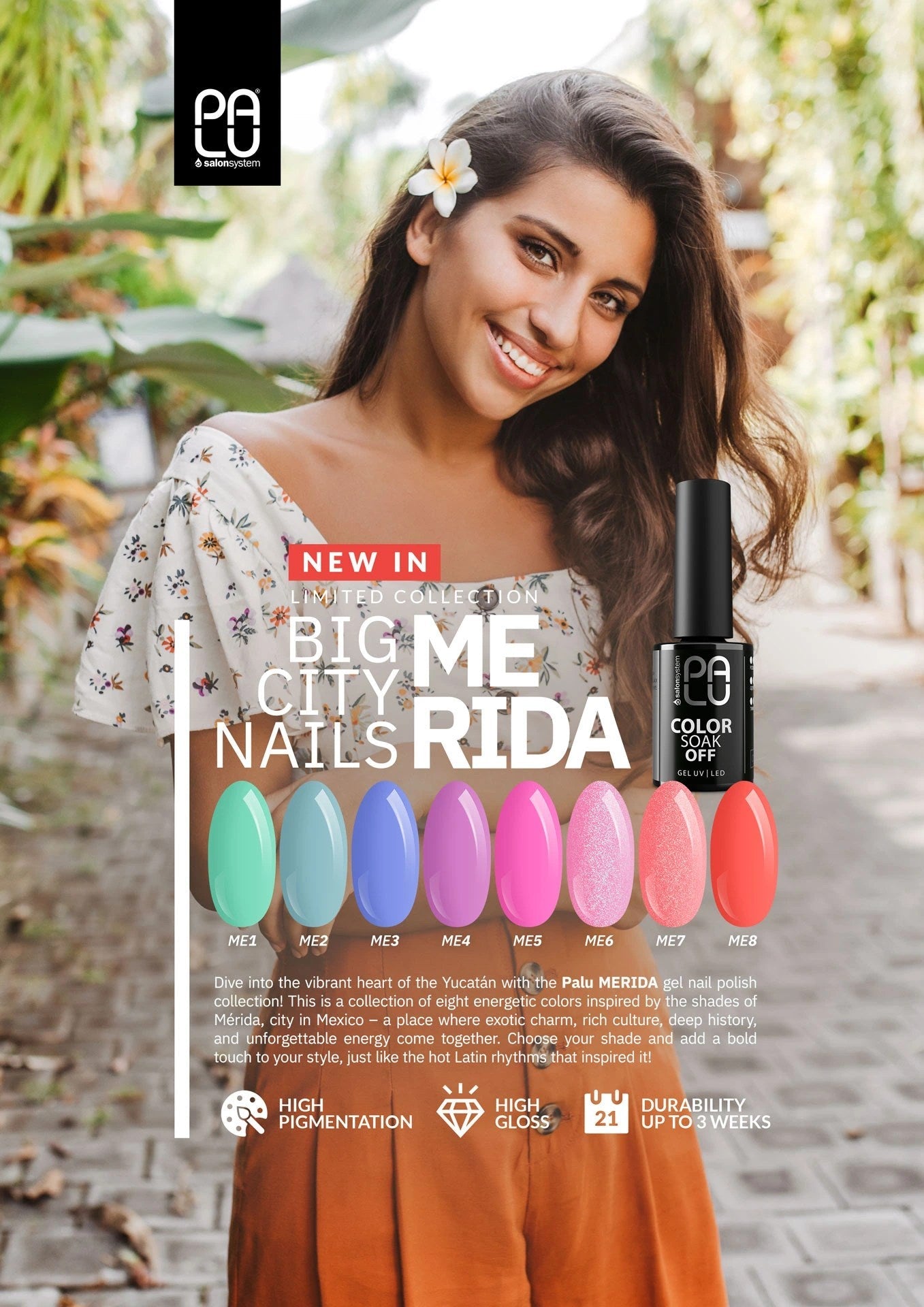 Palu Esmalte Semipermanente Merida ME7 11g