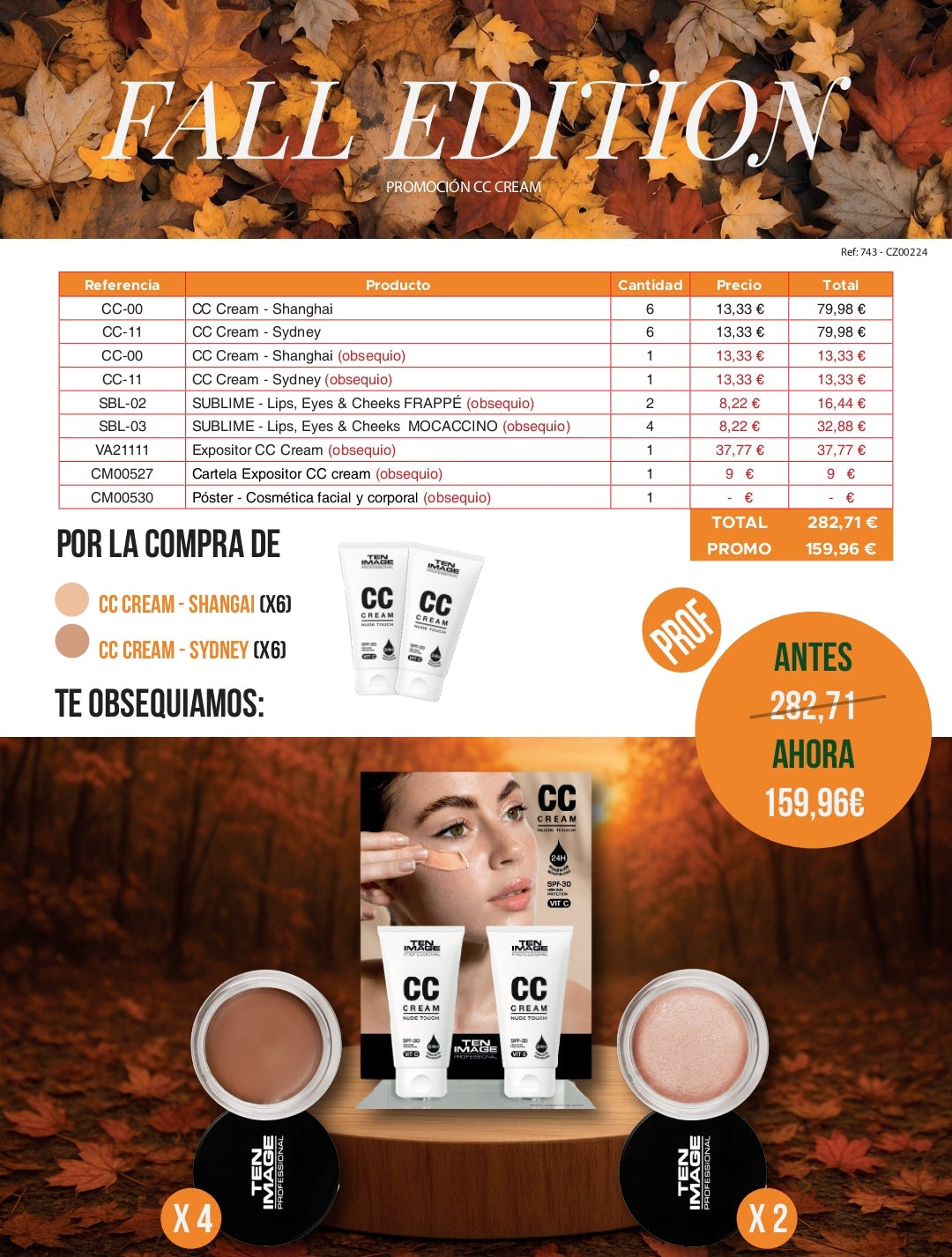 EXPOSITOR CC CREAM