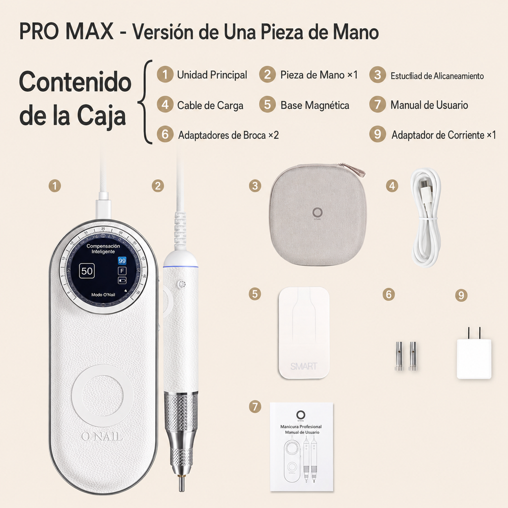 MICROMOTOR O´NAIL 50.000 RPM con IA