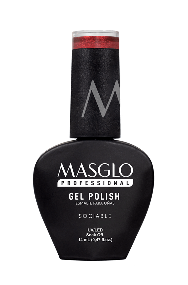 ESMALTE SEMIPERMANENTE MASGLO PROFESSIONAL - SOCIABLE 14ml