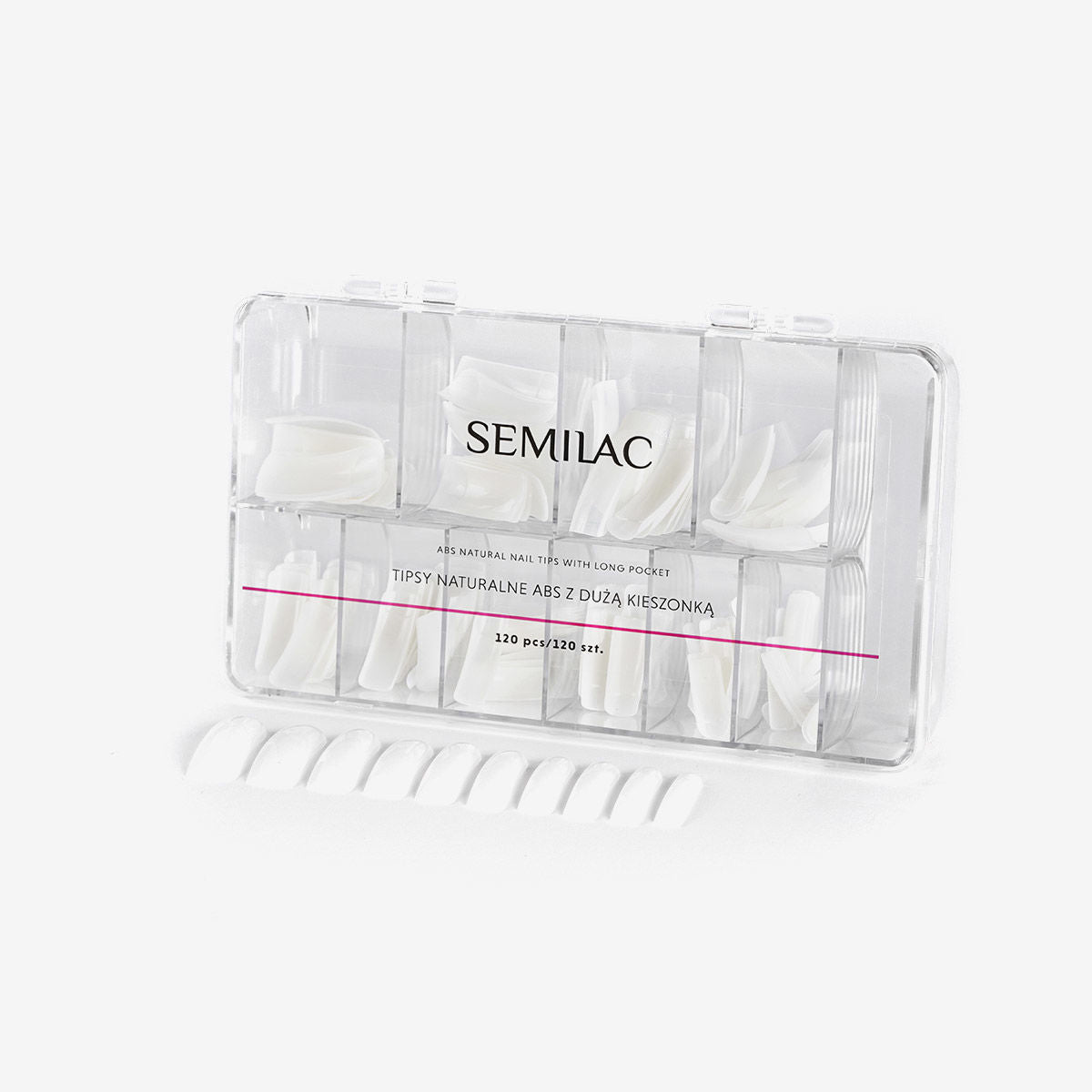 Tips blancos Semilac 120 unds