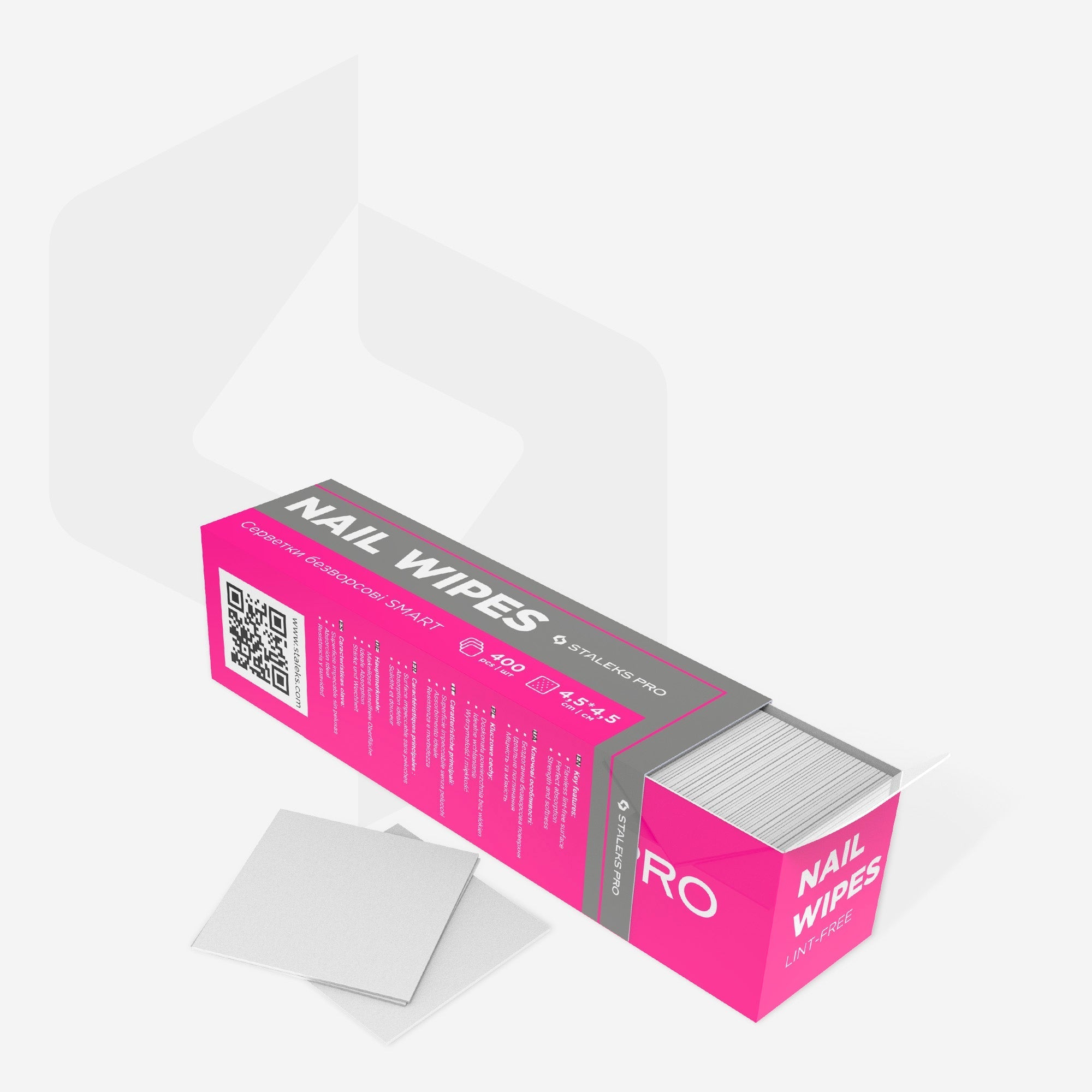 Toallitas sin pelusa SMART (400 uds.)