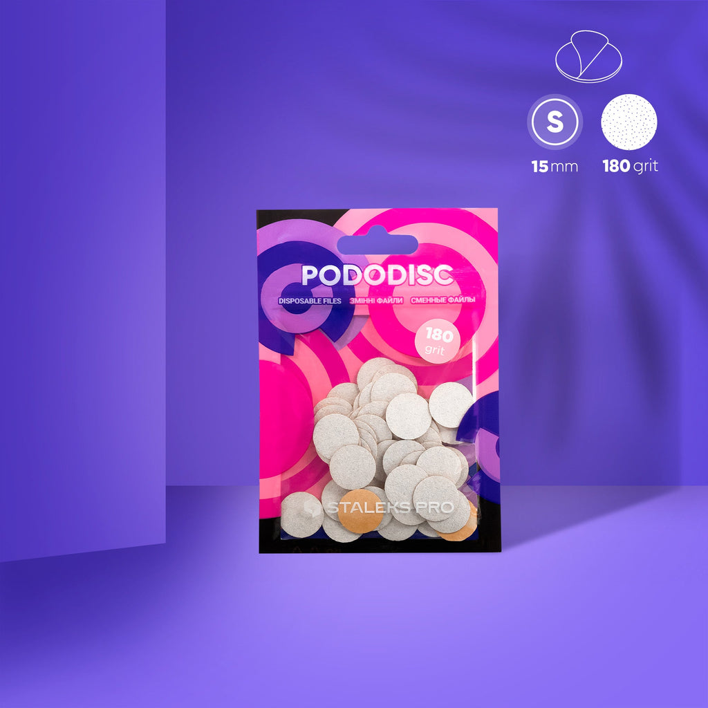 Recambio Pododisc blancas con Espuma Staleks  S - 50 uds