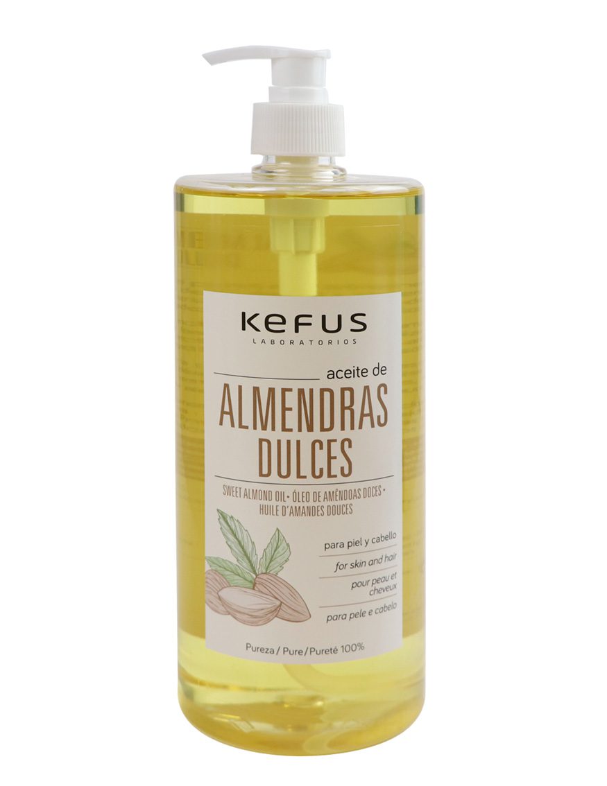 Aceite de Almendras dulces puro Kefus 1000 ml