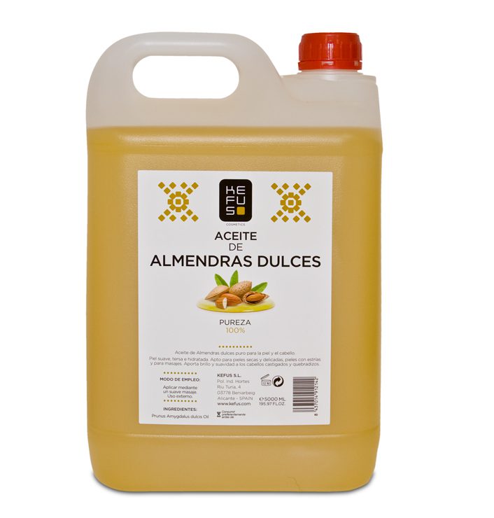 Aceite de Almendras dulces puro Kefus 5000 ml