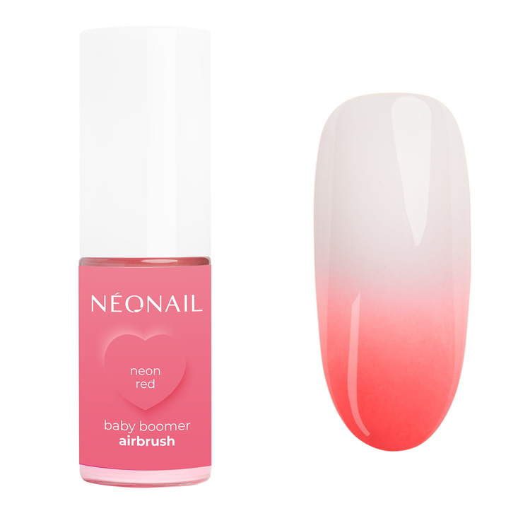 Baby Boomer Airbrush Neonail 5 g – Neon Red