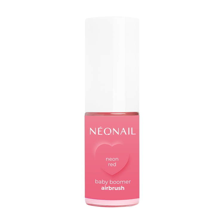 Baby Boomer Airbrush Neonail 5 g – Neon Red