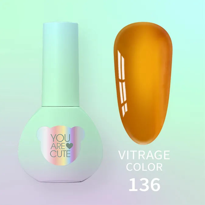 YOU ARE CUTE Color 136 Stained Glass 5ml
