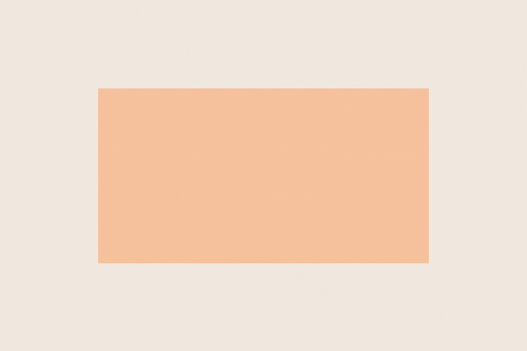 crea un rectangulo con este color #f0bfa1