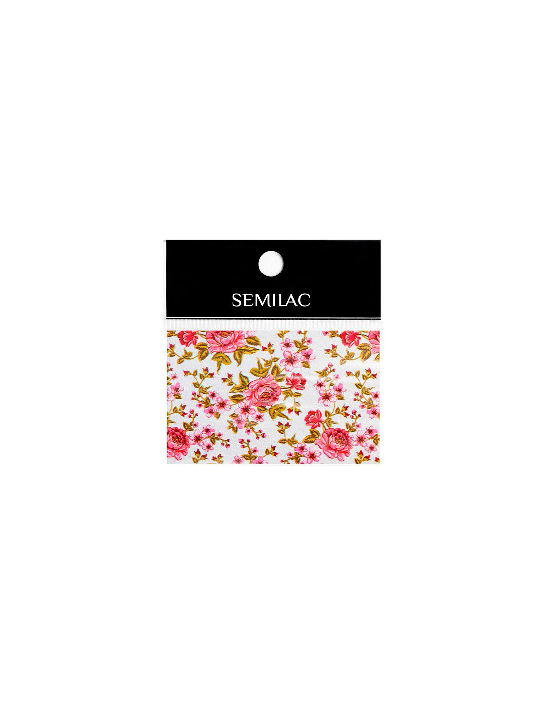 34 Foil Semilac Blooming Flowers