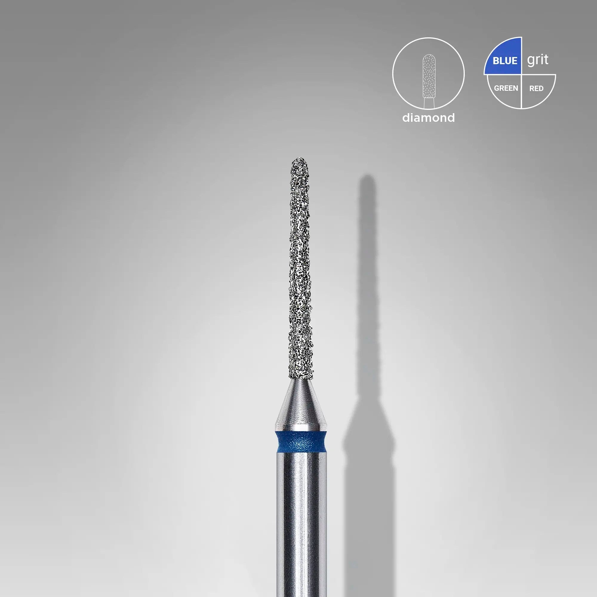 Fresa Staleks de diamante Aguja 1 mm