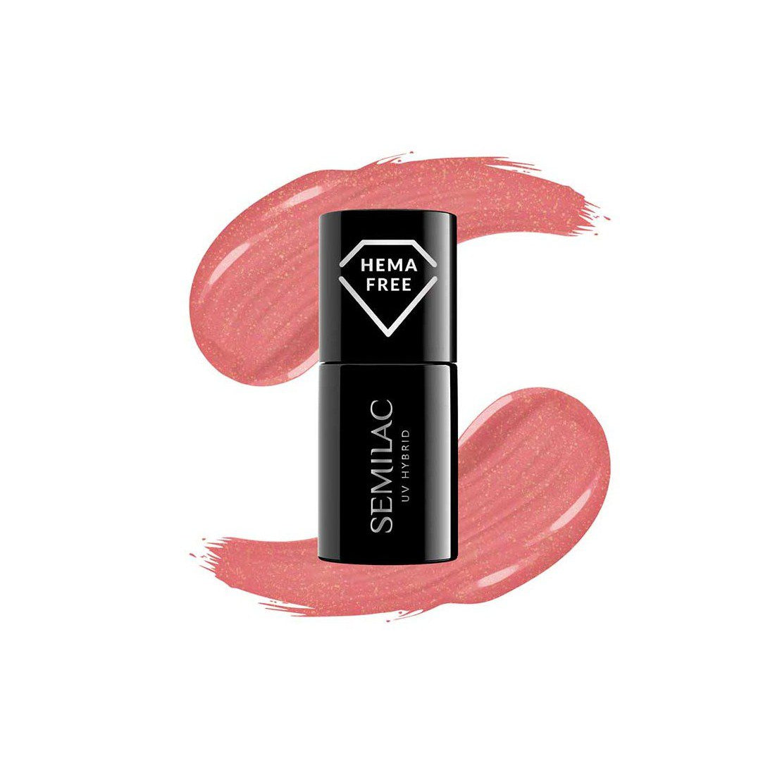 378 Semilac Shimmer Stone Amber 7ml