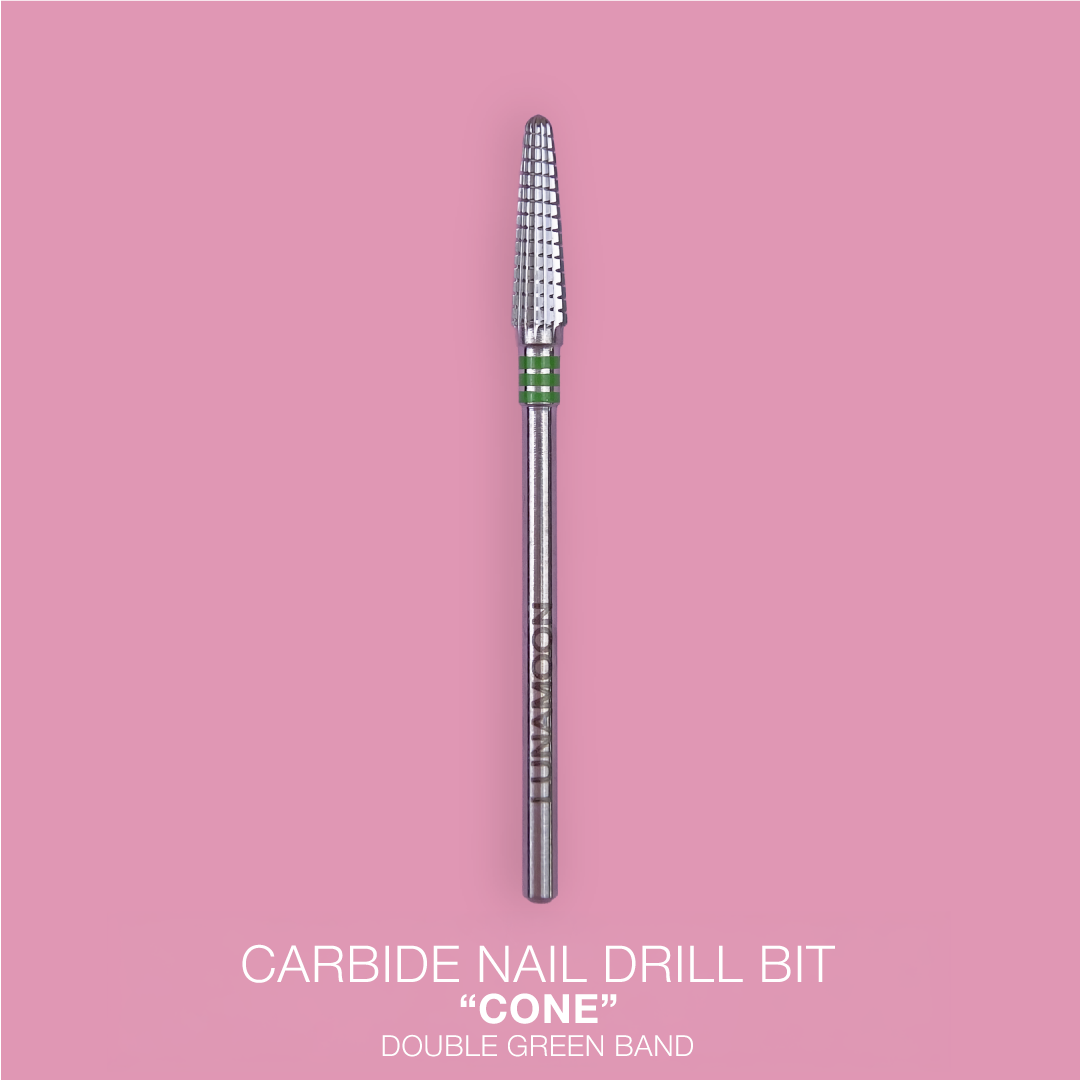 Fresa de Carburo LunaMoon "Cono" Verde - 3,2 mm