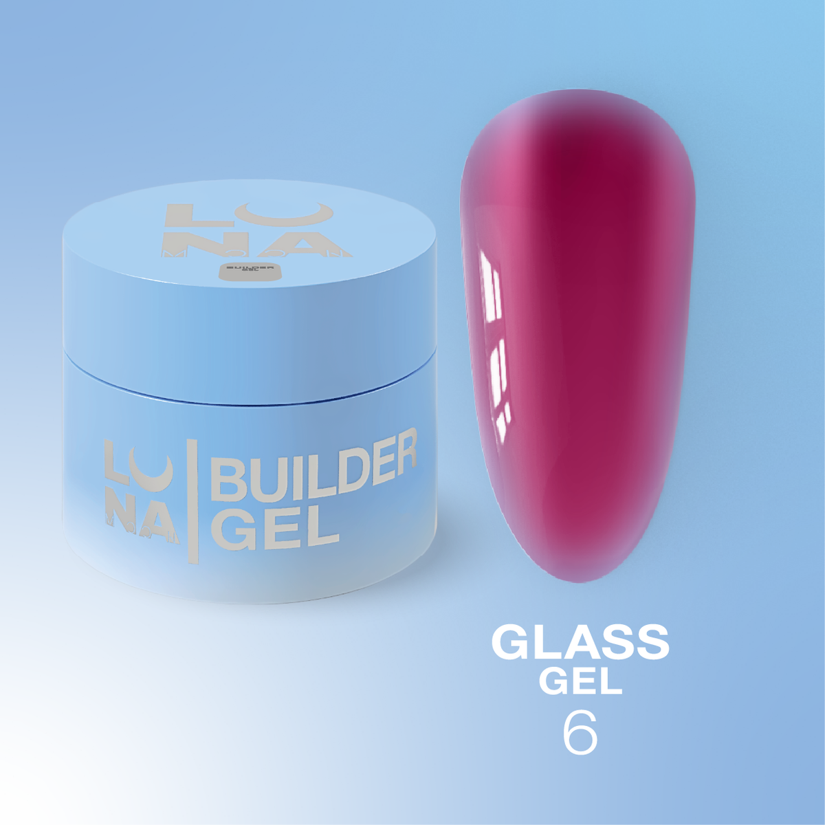 GLASS GEL #6 LUNAMOON 15ml