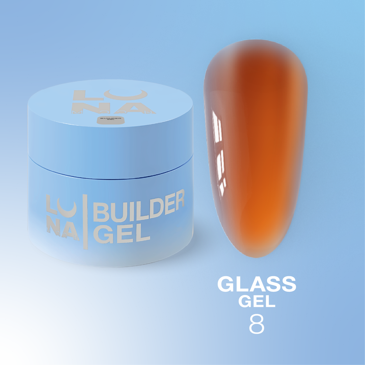 GLASS GEL #8 LUNAMOON 15ml