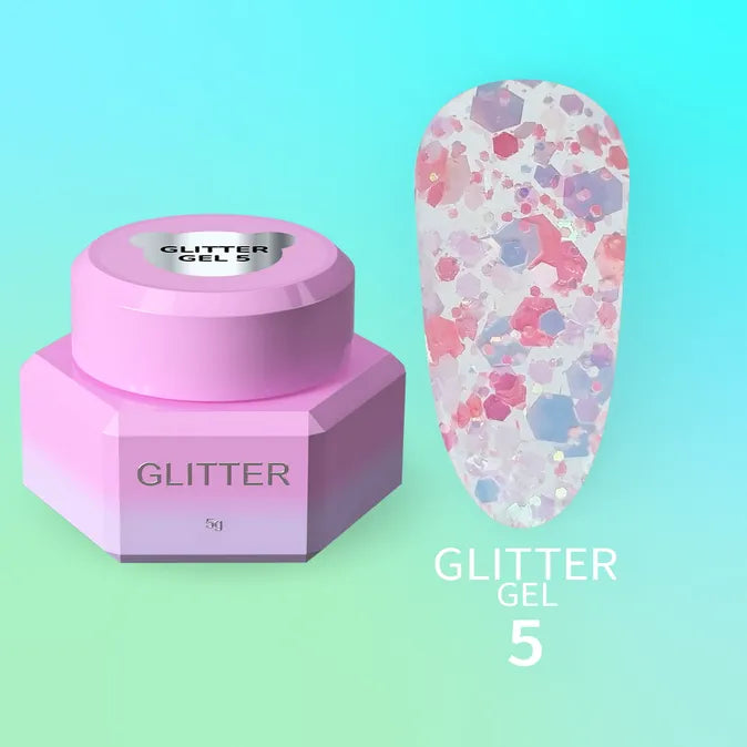YOU ARE CUTE Glitter Gel Nr5 5ml