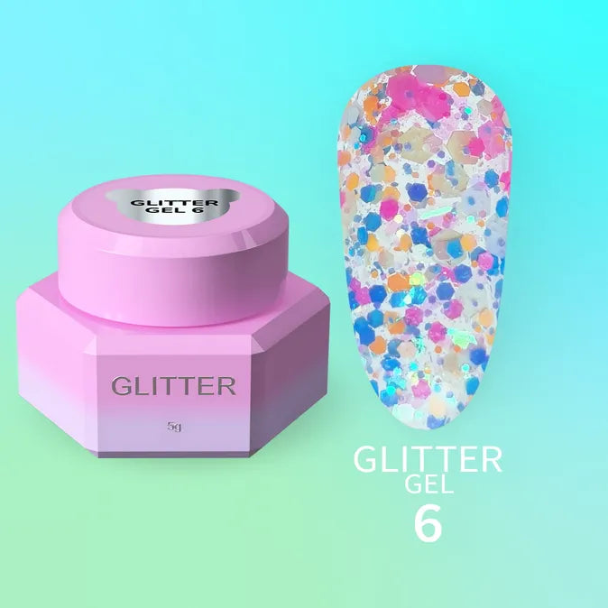 YOU ARE CUTE Glitter Gel Nr6 5ml