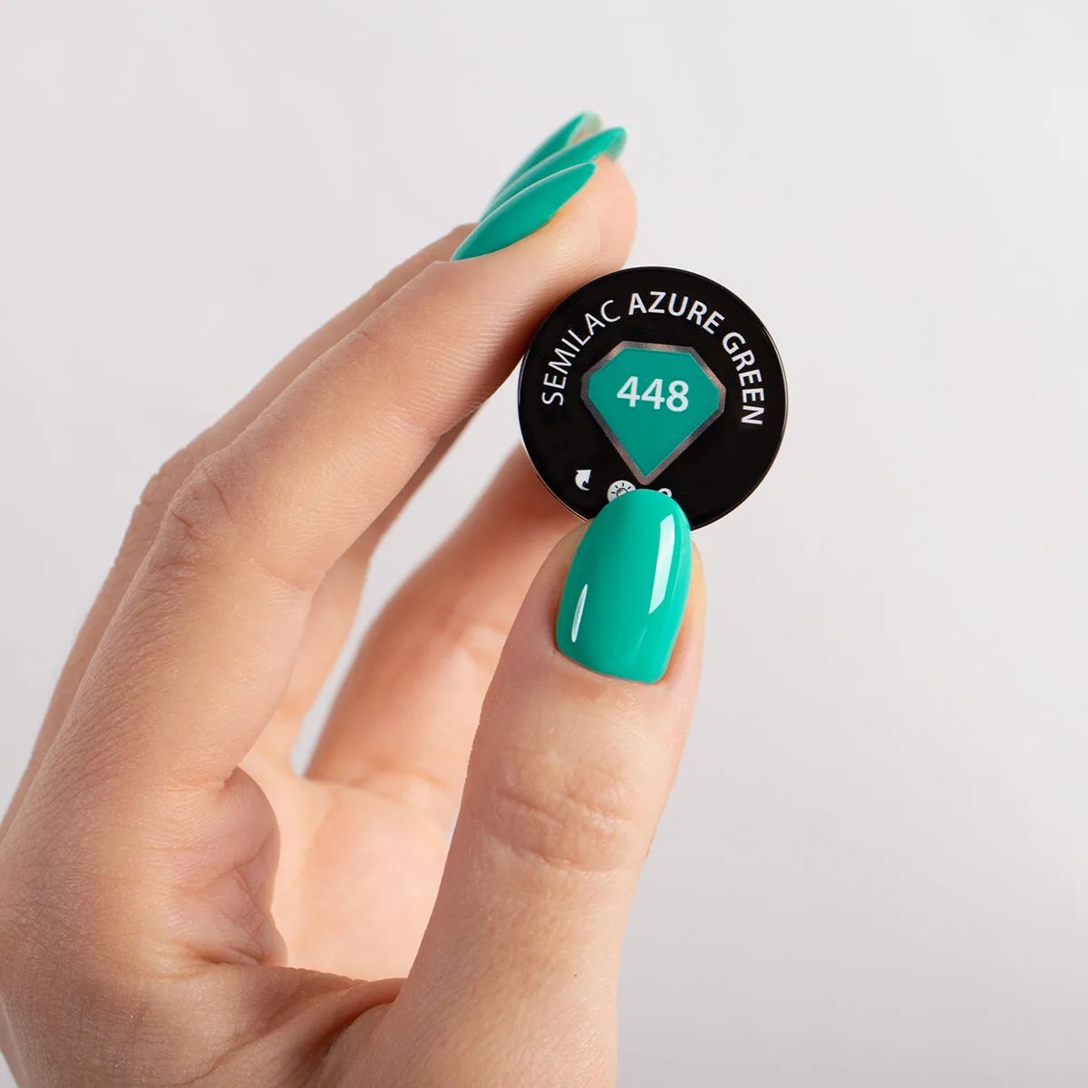 448 Semilac Esmalte Semipermanente Azure Green 7ml