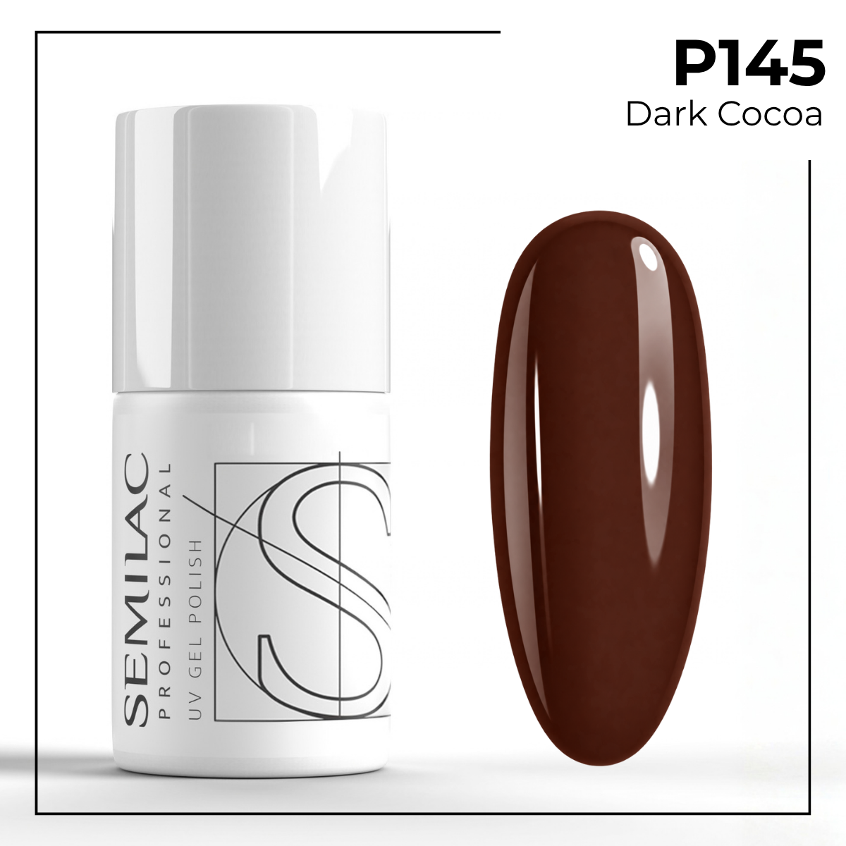 P145 Semilac Professional Dark Cocoa 7 ml