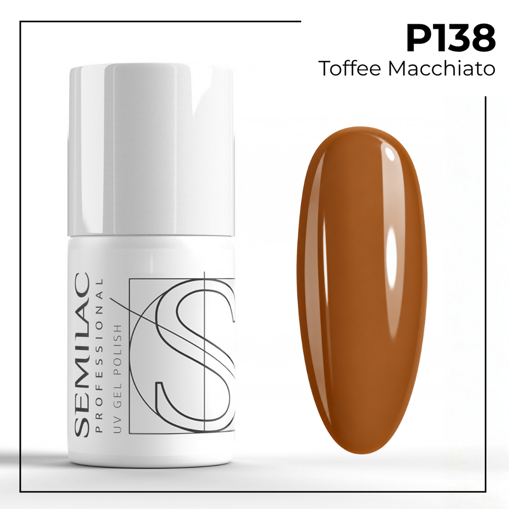 P138 Semilac Professional Toffee Macchiato 7ml