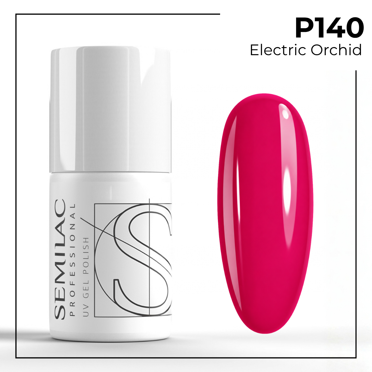 P140 Semilac Professional Electric Orchid 7 ml