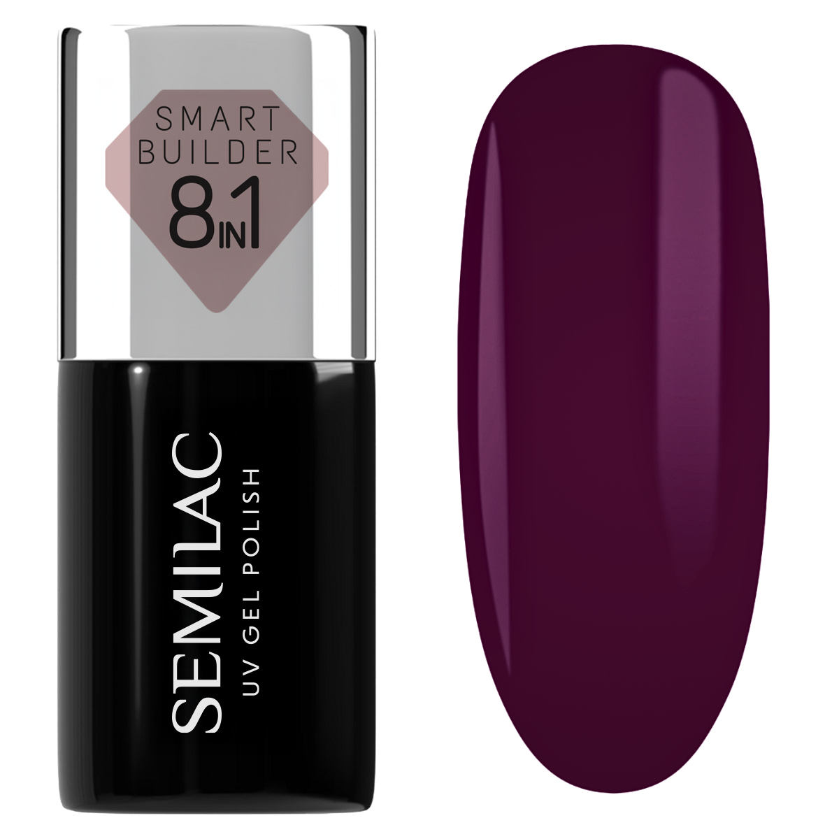 830 Semilac Smart Builder Plum Wine 7ml