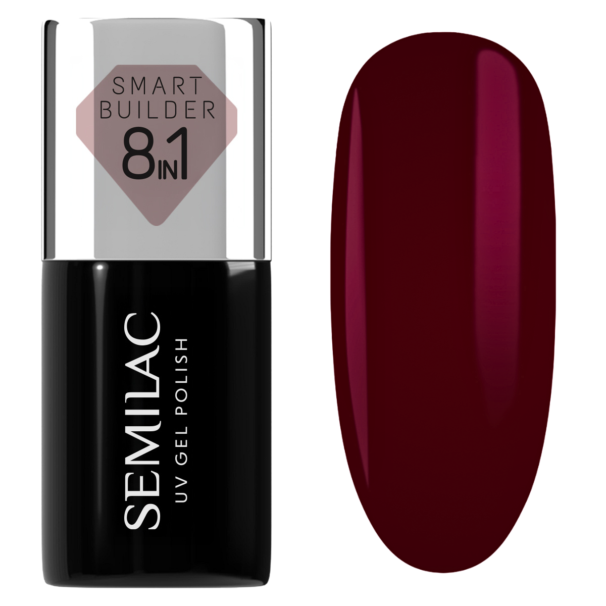831 Semilac Smart Builder Cherry Red 7ml