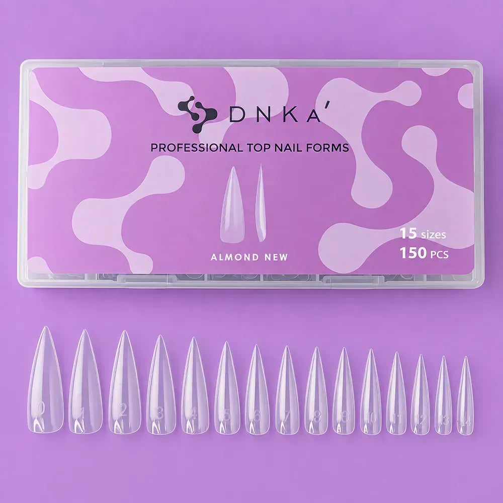 DNKa’ Top Nail Forms Almond New 150 pcs