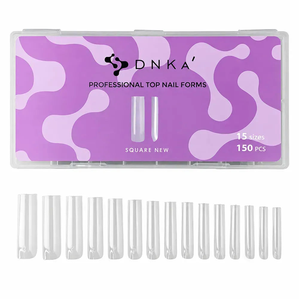 DNKa’ Top Nail Forms Square New 150 pcs