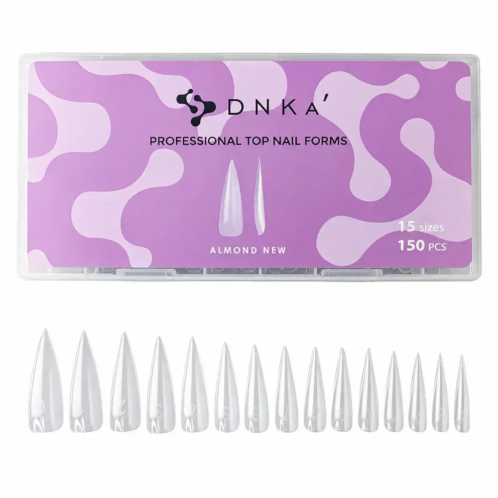DNKa’ Top Nail Forms Almond New 150 pcs