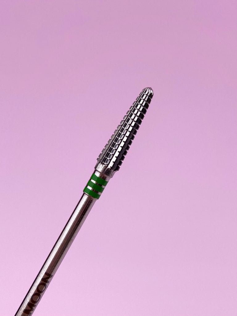 Fresa de Carburo LunaMoon "Cono" Verde - 3,2 mm