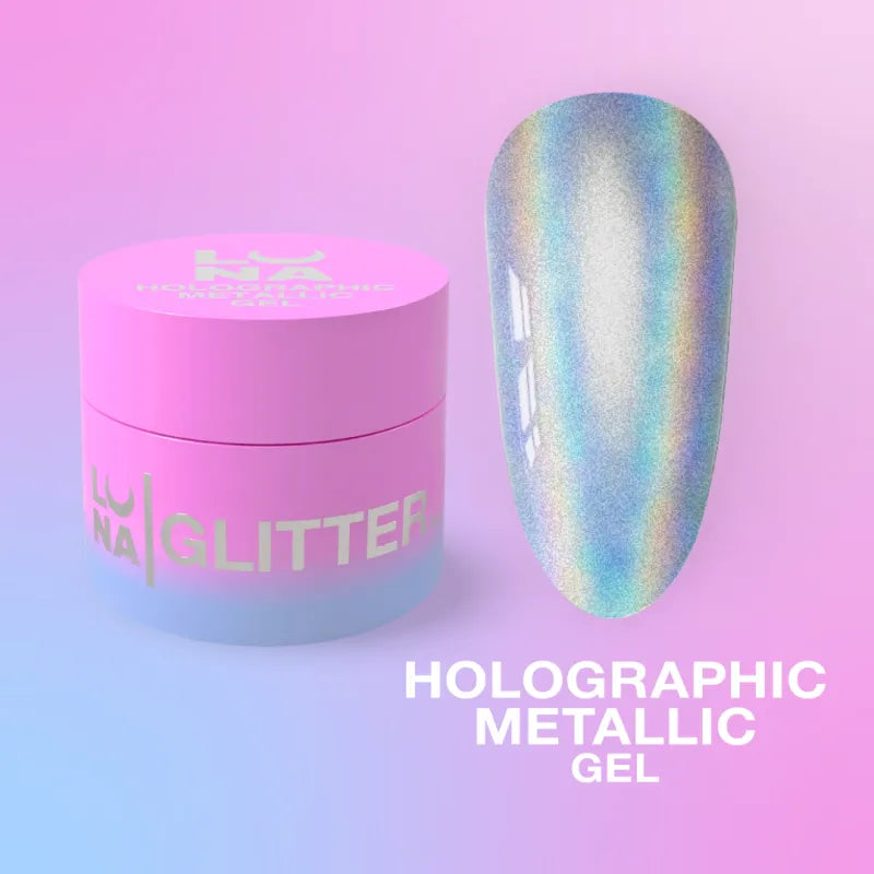 Holographic Metallic Gel LunaMoon 5 ml