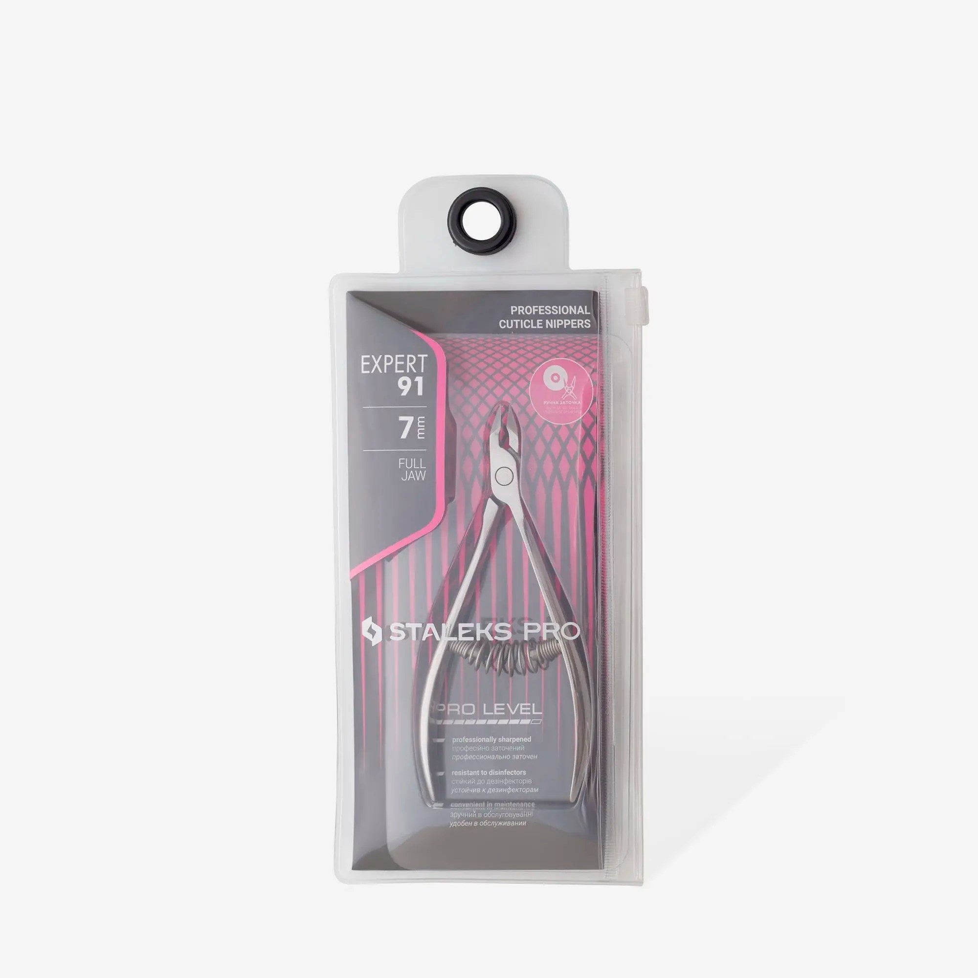 Alicate profesional para Cutícula Staleks Pro Expert 91