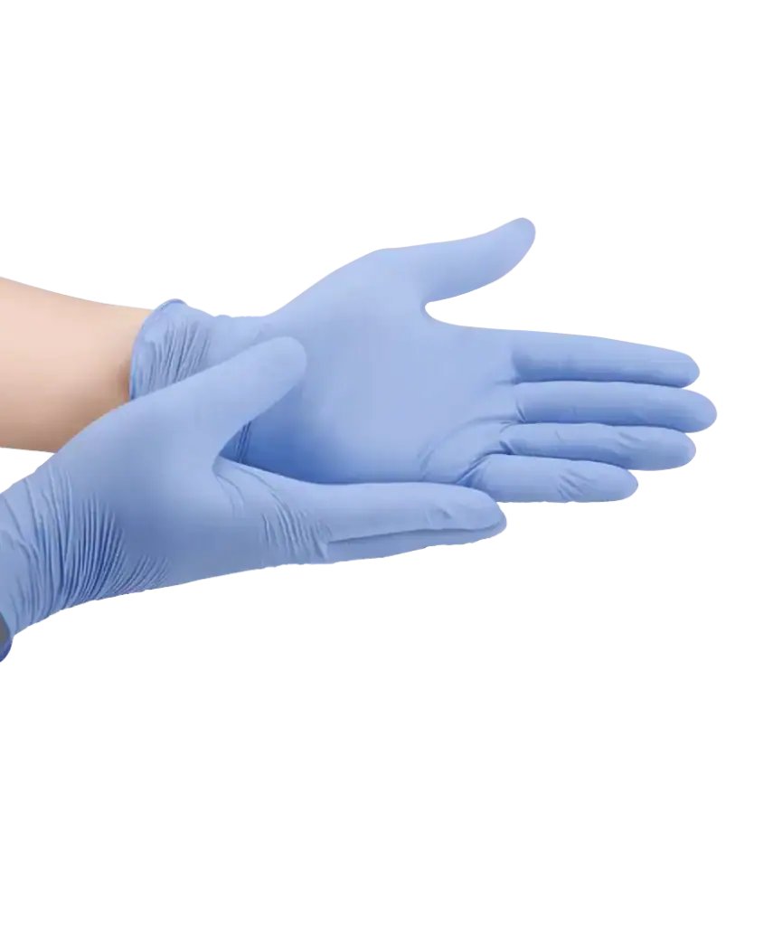 GUANTES NITRILO SOFT BLUE AZUL M - 100 unidades