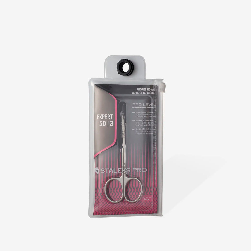 Tijeras profesionales para la cutícula Staleks Pro Expert 50