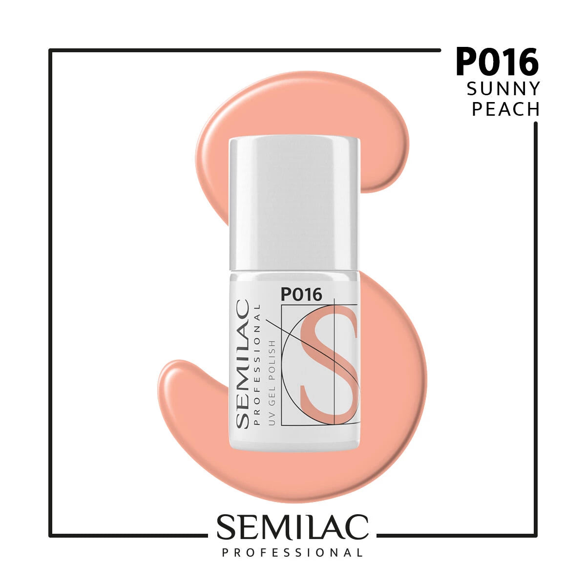 P016 Semilac Professional Sunny Peach 7ml