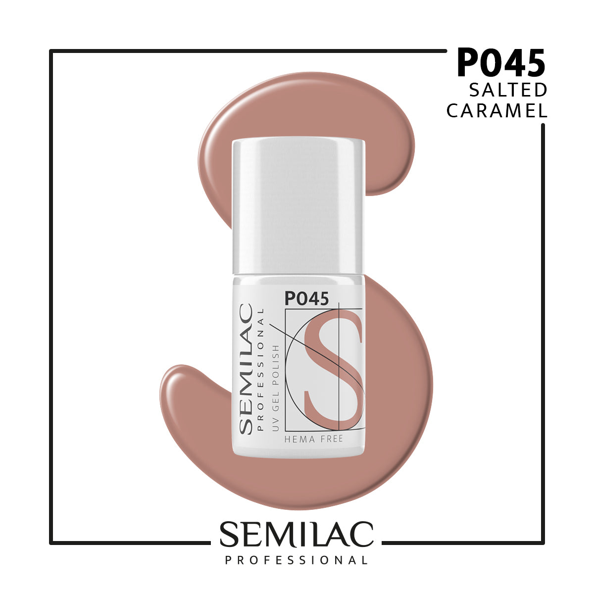 P045 Semilac Professional Salted Caramel 7ml
