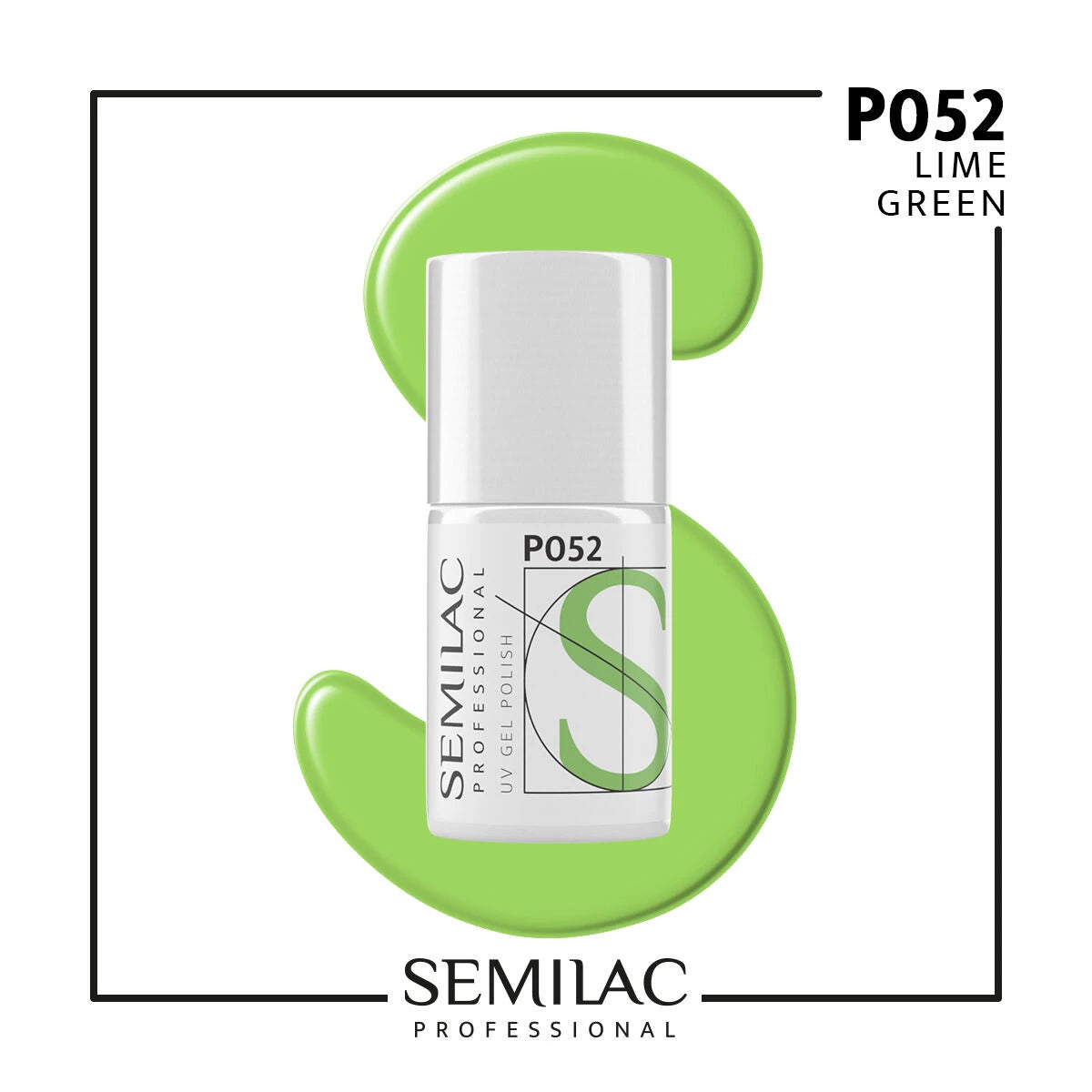 P052 Semilac Professional Lime Green 7ml