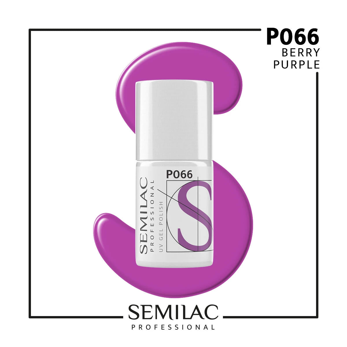 P066 Semilac Professional Berry Purple 7ml