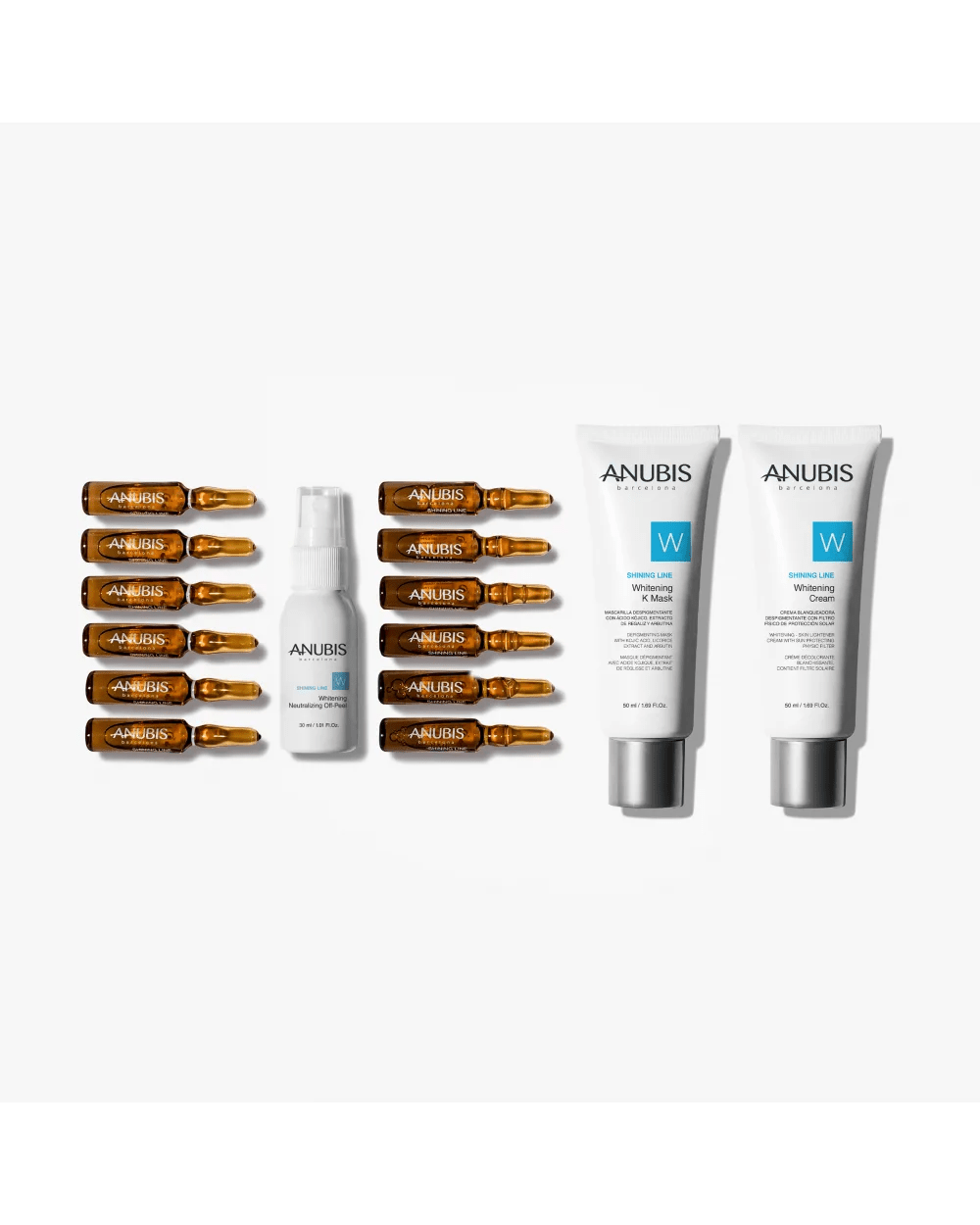 Pack Cabina Shining Line Whitening Action 6 sesiones