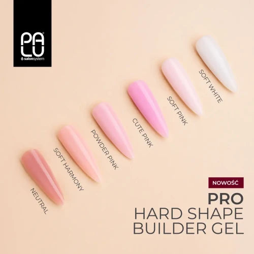 GEL PRO HARD SHAPE SOFT WHITE 45G