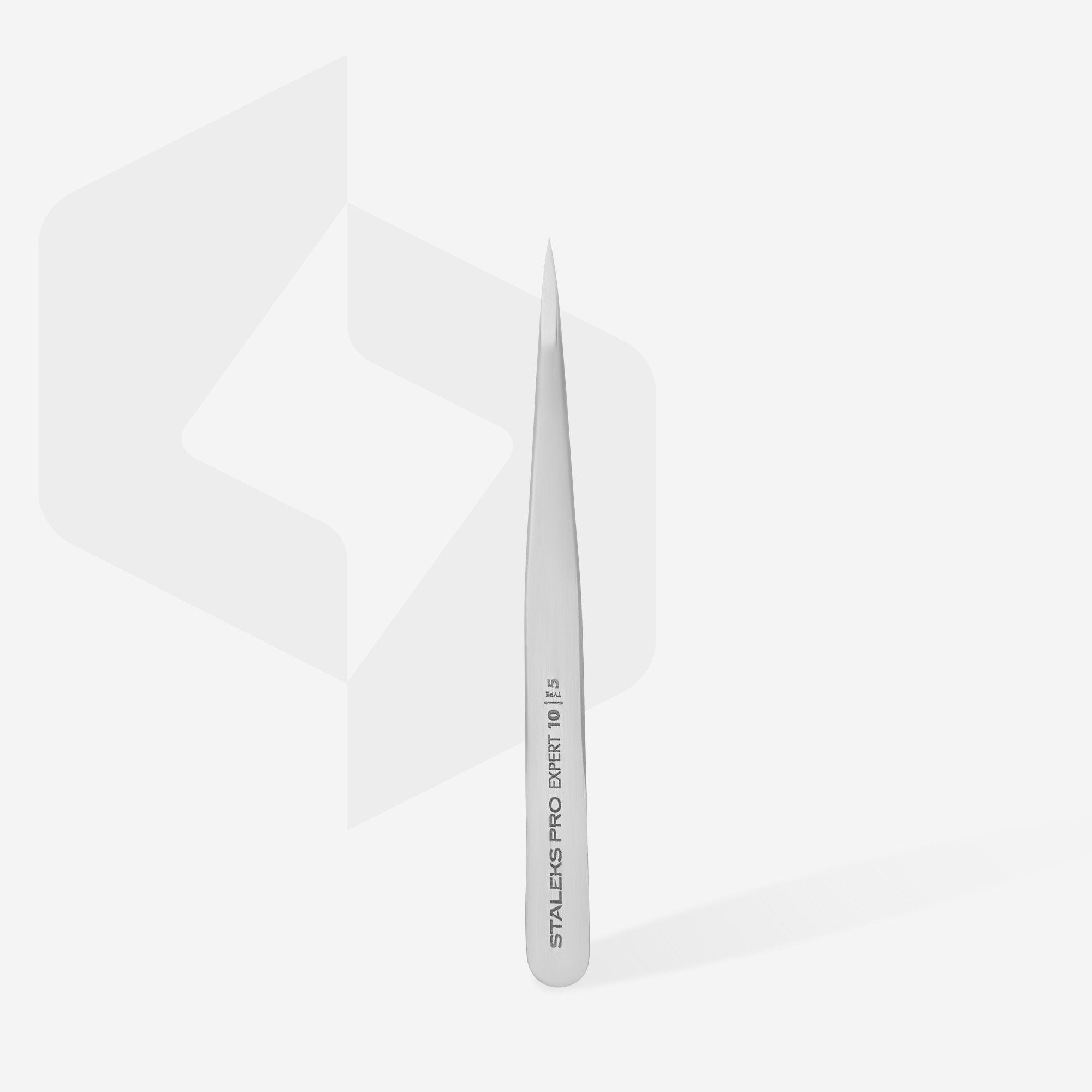Pinza para las cejas Staleks Pro Expert 10 Tipo 5