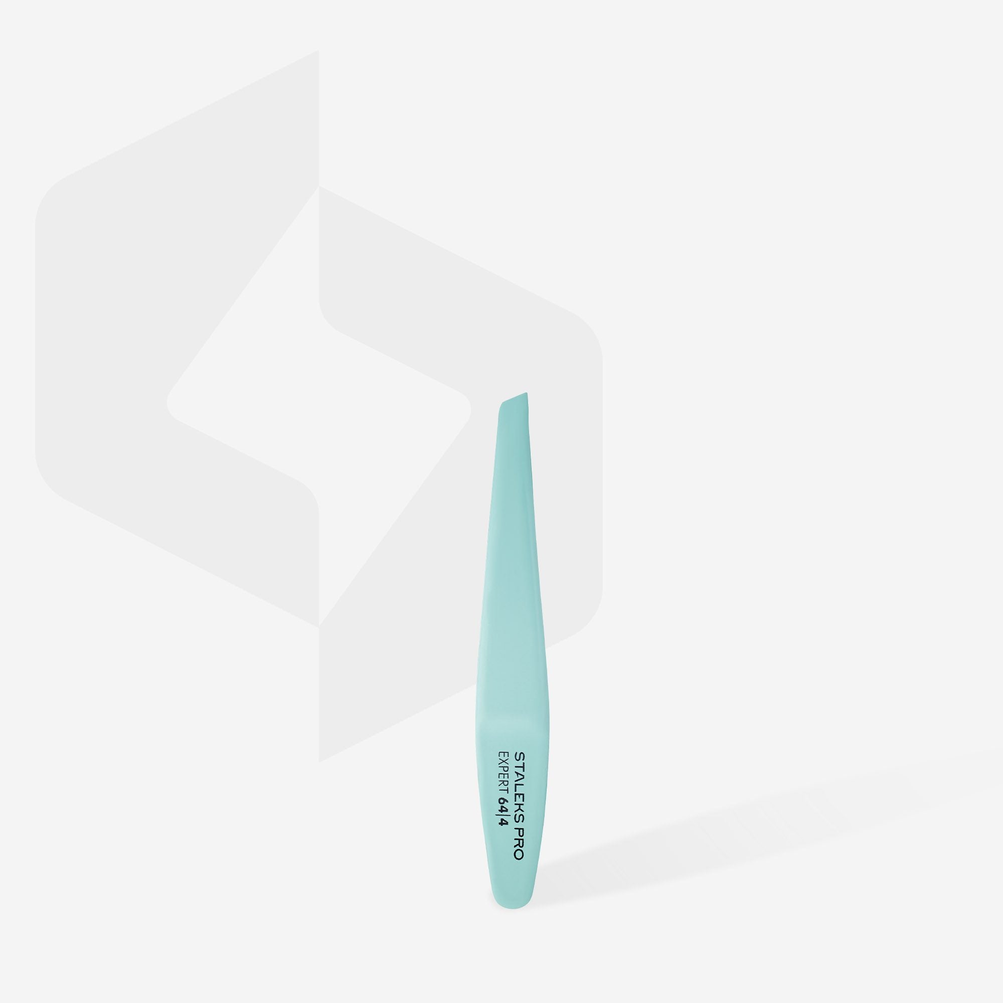Pinza para las cejas Staleks Pro Expert 64 Tipo 4